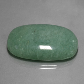 Avventurina Verde naturale da 85.64 ct, Taglio ovale, Opaco