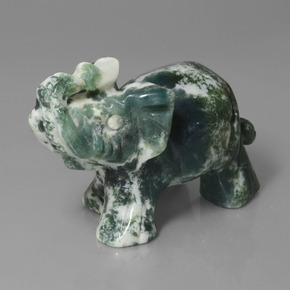 Avventurina naturale verde da 300,49 ct, forma fantasia, opaco