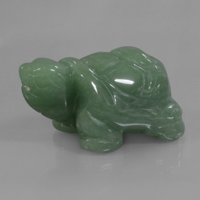 Avventurina Verde naturale da 306.71 ct, Forma fantasia, Opaco