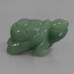 Avventurina Verde naturale da 306.71 ct, Forma fantasia, Opaco