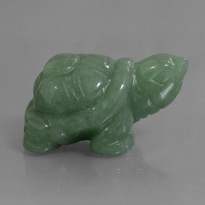Avventurina naturale verde da 292,50 ct, forma fantasia, opaco