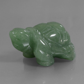 Avventurina naturale verde da 292,50 ct, forma fantasia, opaco