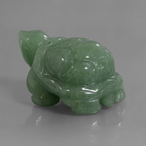 Avventurina naturale verde da 292,50 ct, forma fantasia, opaco