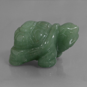 Avventurina naturale verde da 325,36 ct, forma fantasia, opaco