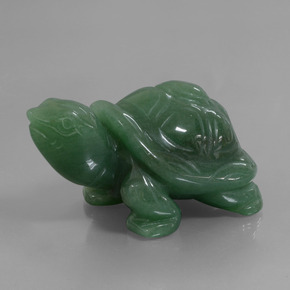 Avventurina naturale verde da 457,52 ct, forma fantasia, opaco