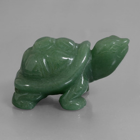 Avventurina naturale verde da 457,52 ct, forma fantasia, opaco