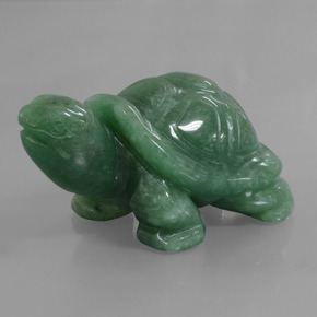 Avventurina naturale verde da 484,53 ct, forma fantasia, opaco