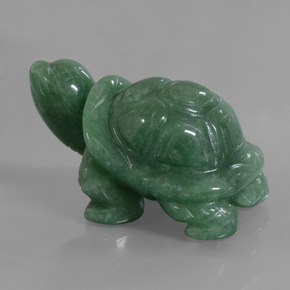 Avventurina naturale verde da 484,53 ct, forma fantasia, opaco