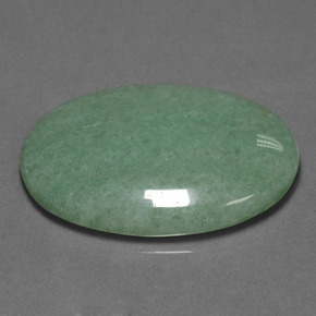 Avventurina Verde naturale da 88.68 ct, Taglio ovale, Opaco