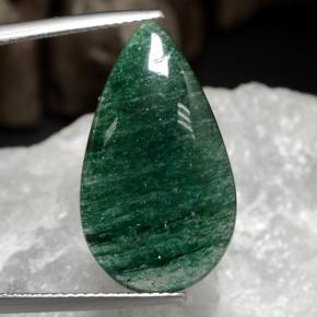 Avventurina Verde naturale da 9.13 ct, Forma a pera, Traslucido