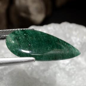 Avventurina Verde naturale da 9.13 ct, Forma a pera, Traslucido