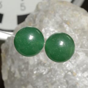 Avventurina naturale verde da 22,98 ct, sfera / palla, traslucido