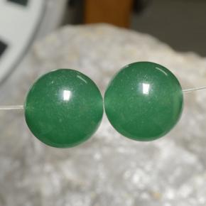 Avventurina naturale verde da 23,06 ct, sfera / palla, traslucido