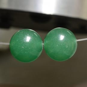Avventurina naturale verde da 23,01 ct, sfera / palla, traslucido