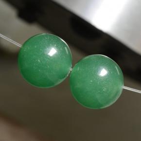 Avventurina naturale verde da 23,01 ct, sfera / palla, traslucido