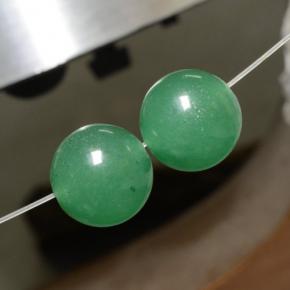 Avventurina naturale verde da 22,53 ct, sfera / palla, traslucido