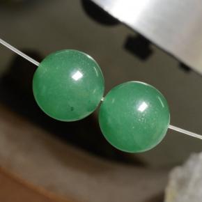 Avventurina naturale verde da 22,53 ct, sfera / palla, traslucido