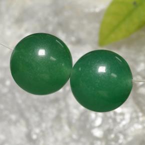 Avventurina naturale verde da 23,43 ct, sfera / palla, traslucido