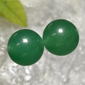 Avventurina naturale verde da 23,43 ct, sfera / palla, traslucido