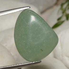 Avventurina naturale verde da 12,17 ct, forma fantasia, traslucido