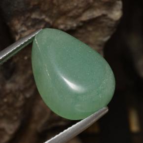 Avventurina naturale verde da 19,21 ct, forma fantasia, traslucido