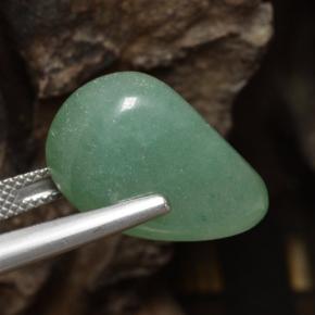 Avventurina naturale verde da 19,21 ct, forma fantasia, traslucido