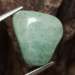 Avventurina naturale verde da 16,88 ct, forma fantasia, traslucido