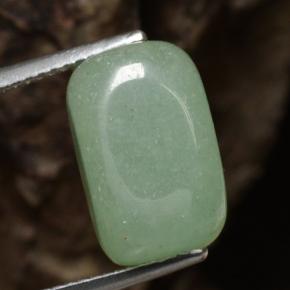 Avventurina naturale verde da 10,91 ct, forma fantasia, traslucido