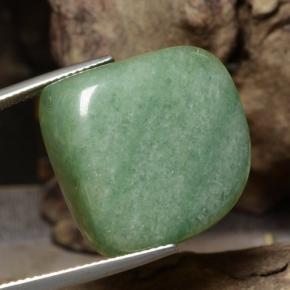 Avventurina naturale verde da 40,34 ct, forma fantasia, traslucido