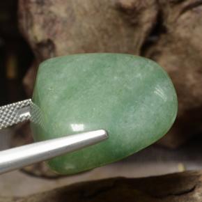 Avventurina naturale verde da 40,34 ct, forma fantasia, traslucido