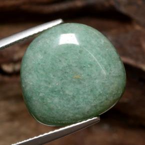 Avventurina naturale verde da 19,06 ct, forma fantasia, traslucido