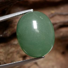 Avventurina Verde naturale da 14.05 ct, Taglio ovale, Traslucido