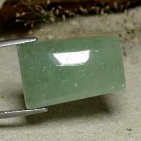 Avventurina naturale verde da 20,69 ct, forma fantasia, traslucido