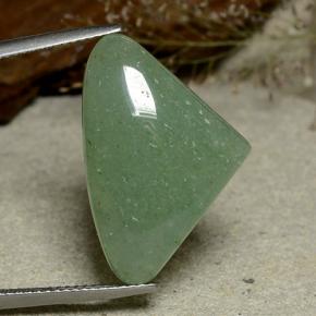 Avventurina Verde naturale da 18.66 ct, Forma a pera, Traslucido