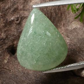 Avventurina Verde naturale da 10.93 ct, Forma a pera, Traslucido