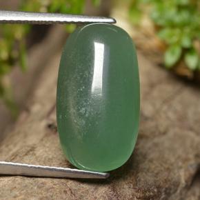 Avventurina naturale verde da 8,04 ct, taglio a cuscino, traslucido