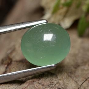 Avventurina Verde naturale da 2.22 ct, Taglio ovale, Traslucido