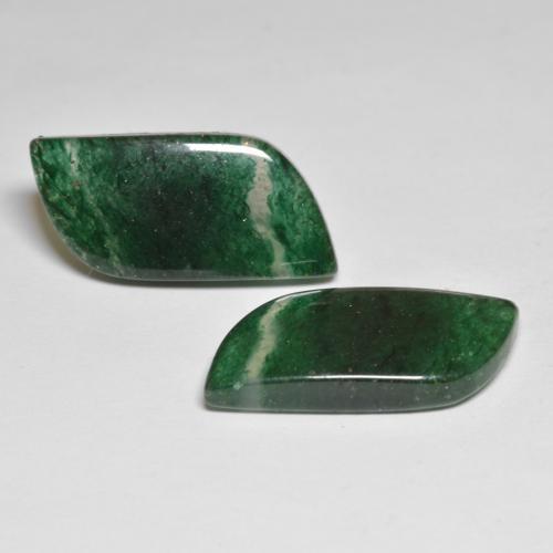Avventurina naturale verde da 18,68 ct, forma fantasia, traslucido