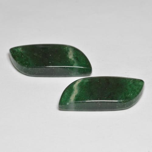 Avventurina naturale verde da 18,68 ct, forma fantasia, traslucido