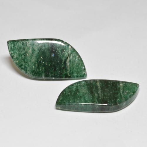 Avventurina naturale verde da 23,52 ct, forma fantasia, traslucido