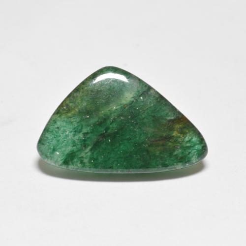 Avventurina naturale verde da 5,54 ct, forma fantasia, traslucido