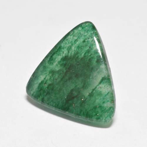 Avventurina naturale verde da 7,16 ct, trillion, traslucido