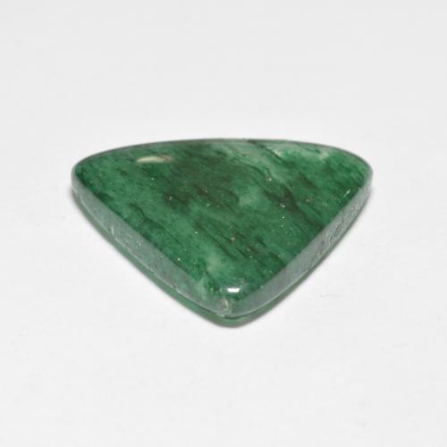 Avventurina naturale verde da 7,16 ct, trillion, traslucido