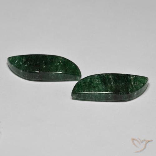 Gemme di Avventurina Verde foresta naturale da 23.52 ct, Taglio a fantasia, Traslucido