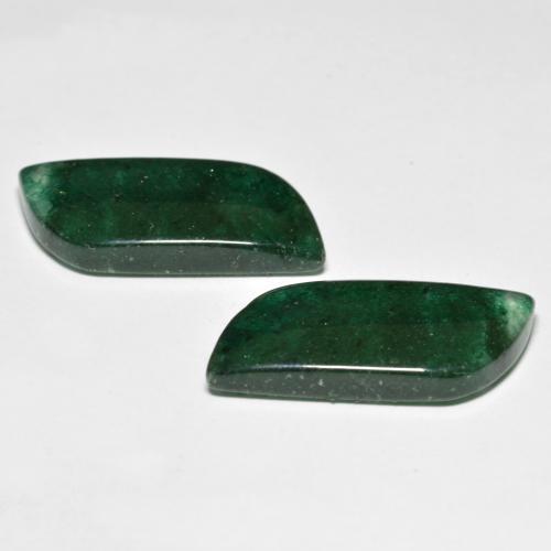 Gemme di Avventurina Verde Pino naturale da 20.39 ct, Forma fantasia, Traslucido