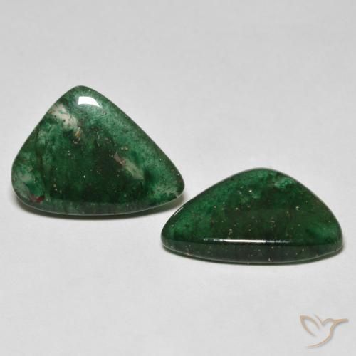 Gemme di Avventurina Verde brillante naturale da 10.03 ct, Forma fantasia, Traslucido