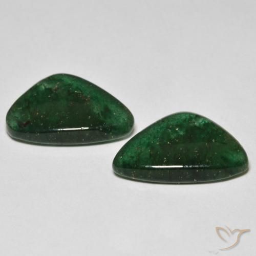 Gemme di Avventurina Verde brillante naturale da 10.03 ct, Forma fantasia, Traslucido