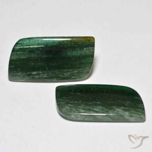 Gemme di Avventurina Verde brillante naturale da 18.31 ct, Taglio a fantasia, Traslucido