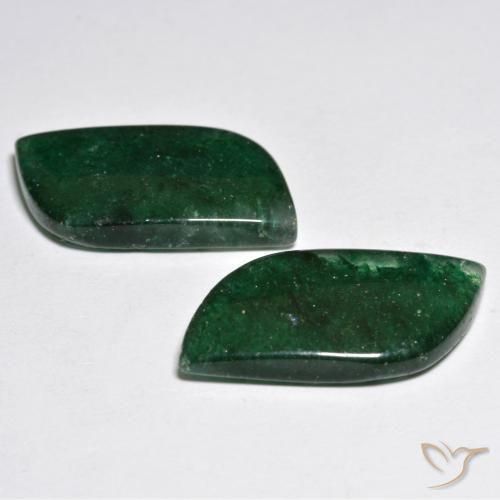 Gemme di Avventurina Verde brillante naturale da 16.92 ct, Taglio a fantasia, Traslucido