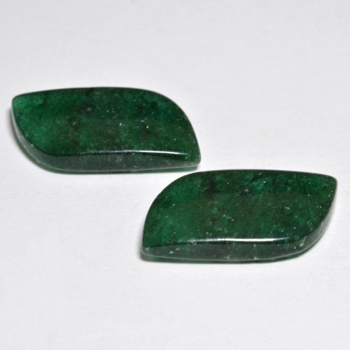 Gemme di Avventurina Verde scuro naturale da 12.58 ct, Forma fantasia, Traslucido